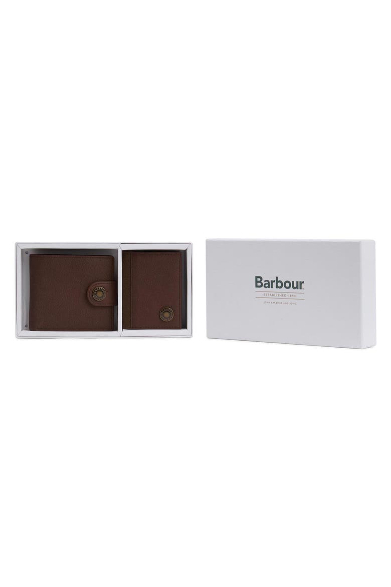 Padbury Leather Gift Set, Alternate, color, BROWN