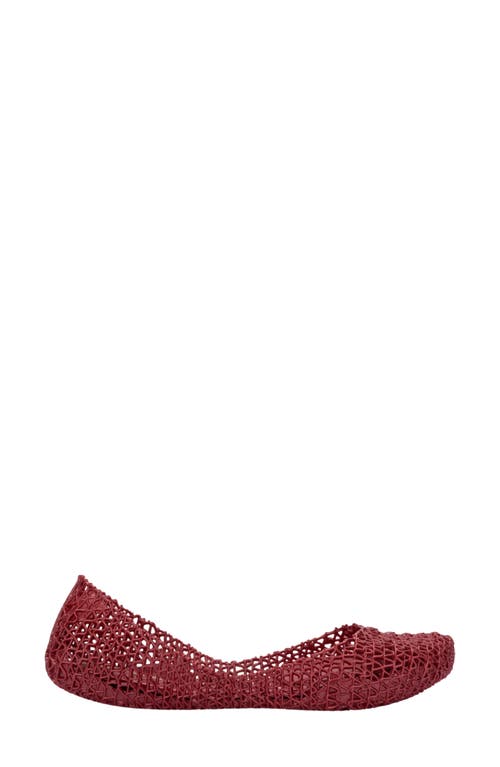 Melissa Campana Papel Flat In Red