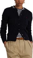 Polo Ralph Lauren Cable Knit Cotton Cardigan