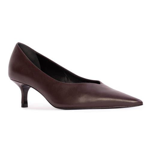 Black Suede Studio Briar 50 Leather Pump
