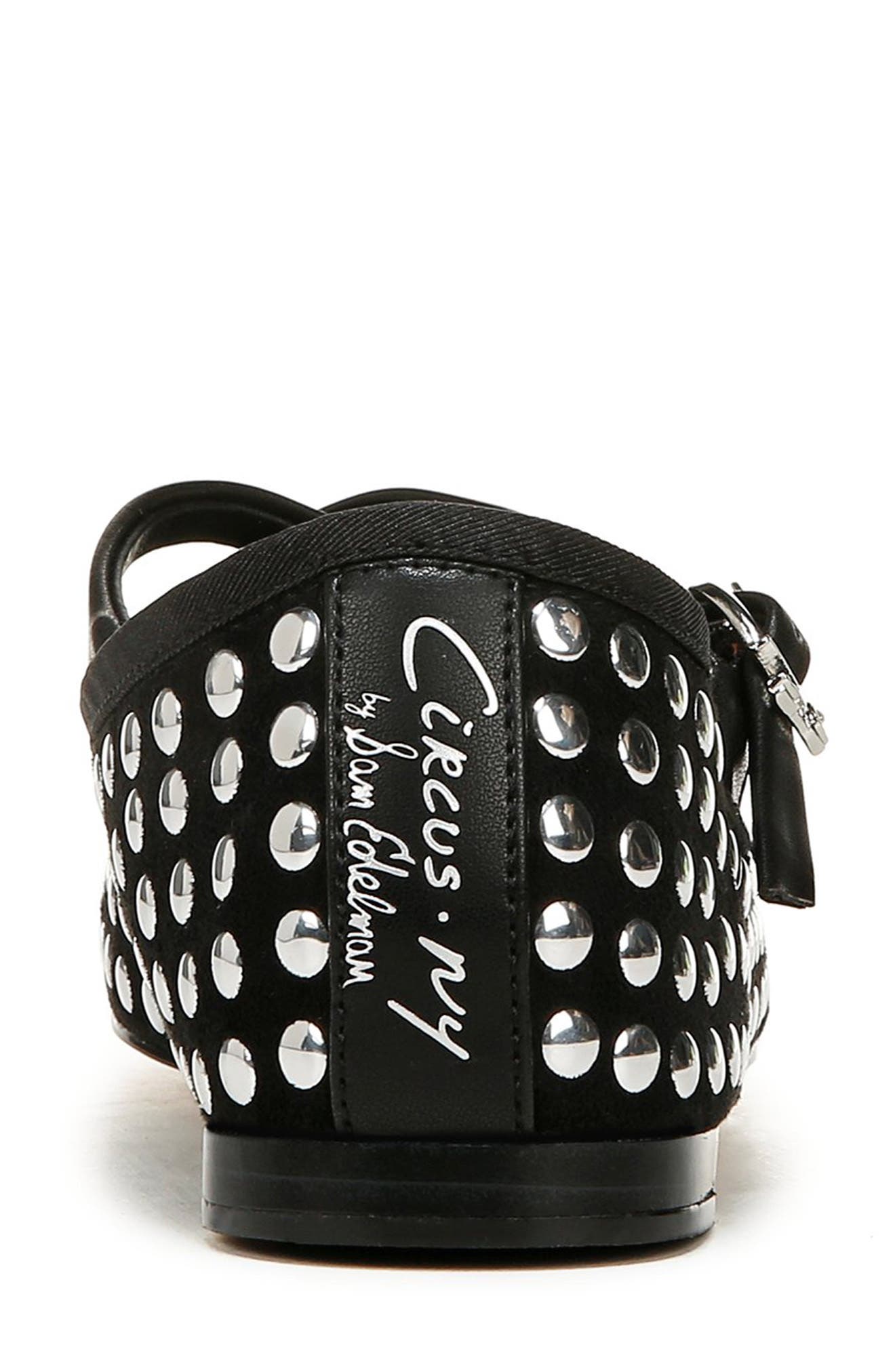 Circus NY by Sam Edelman Zuri Stud Ballet Flat, Alternate, color, 