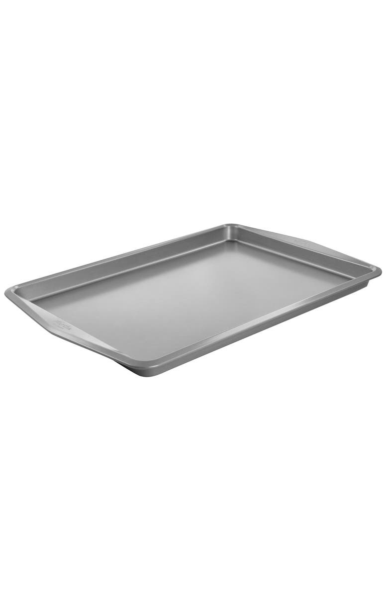 MARTHA STEWART 18in Carbon Steel Cookie Sheet, Main, color, Grey