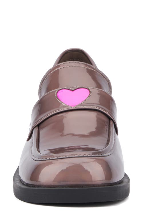 Olivia Miller Luminaries Square Patent Loafer
