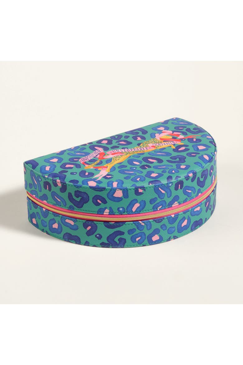 Meilin Jewelry Box 9.5" x 6" Artisan, Main, color, Blue
