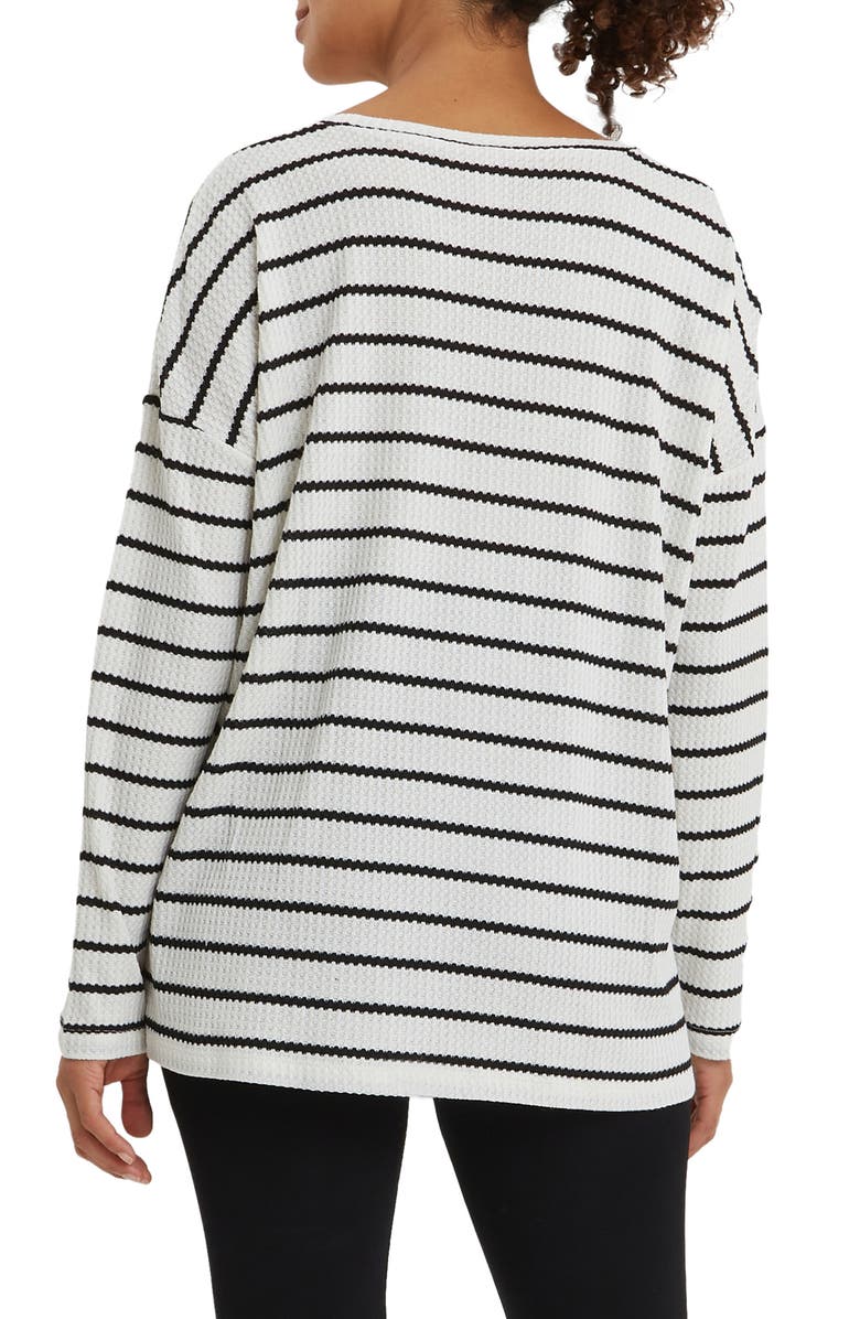 Nom Maternity Cannes Stripe Maternity Sweater, Alternate, color,