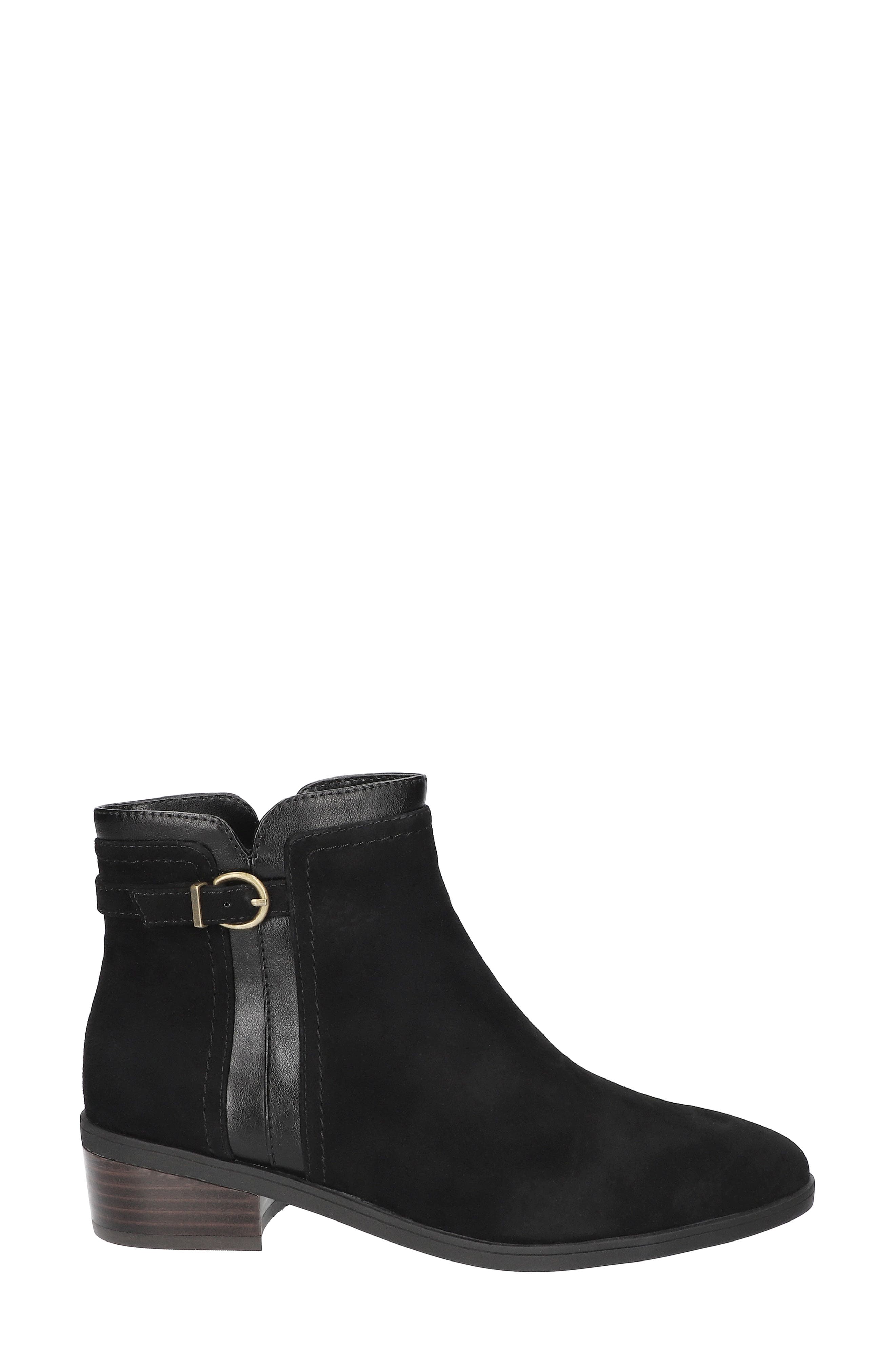 Bella Vita Beatrice Bootie, Alternate, color, Black Kidsuede Leather