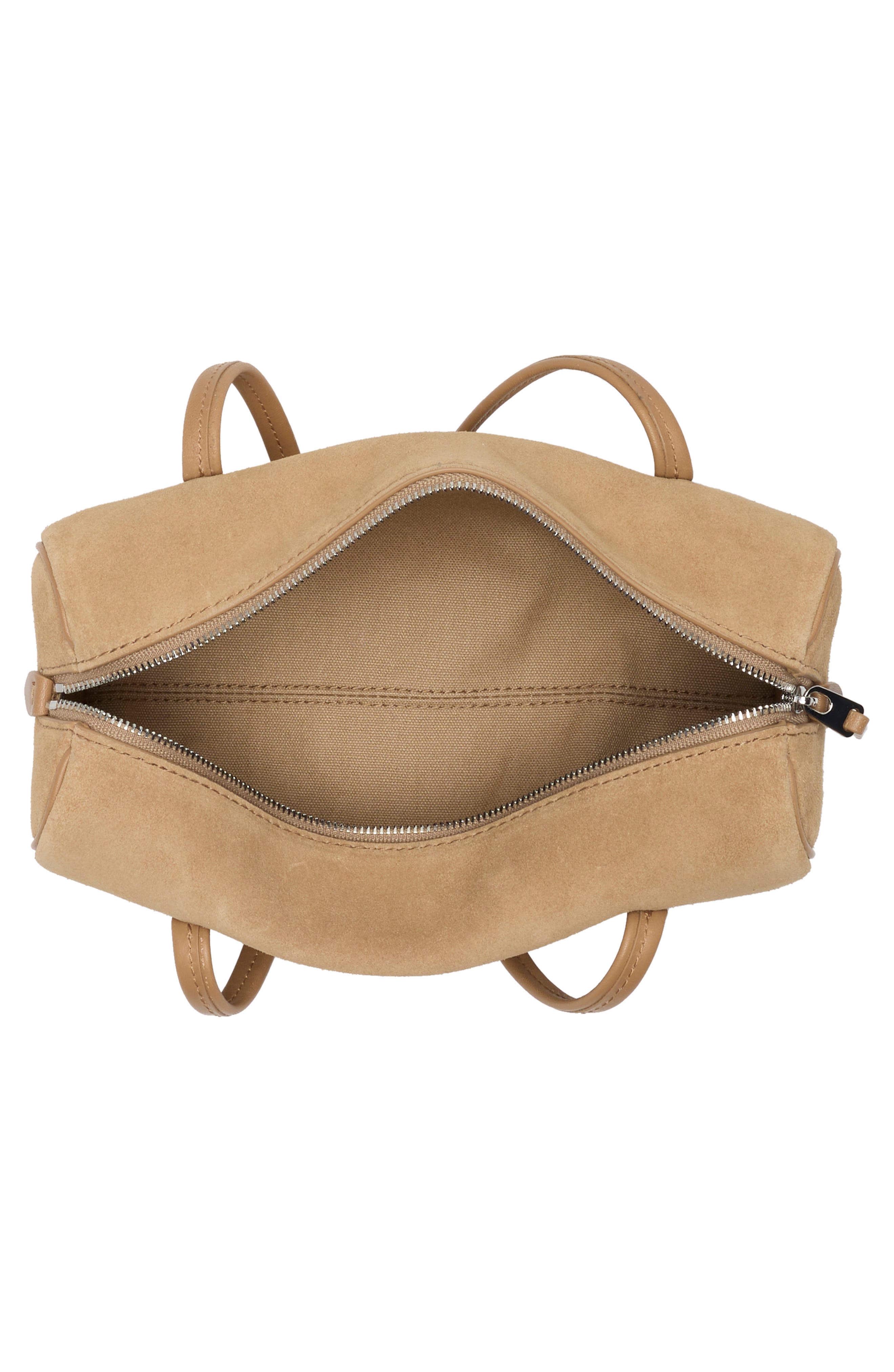 Modern Legacy Mini Leather Shoulder Bag, Alternate, color, WALNUT SHELL