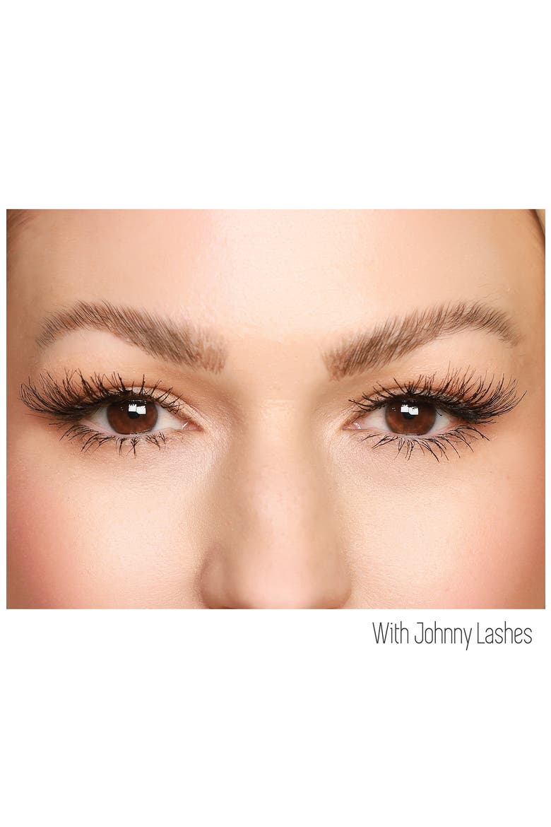 Johnny Half Lash False Lashes, Alternate, color, NO COLOR