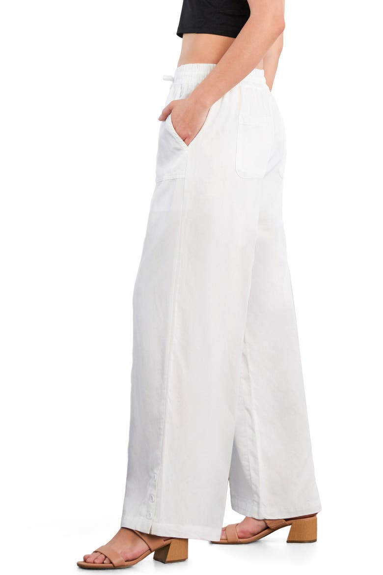 Hero High Waist Wide Leg Pants, Alternate, color, BRIGHT WHITE