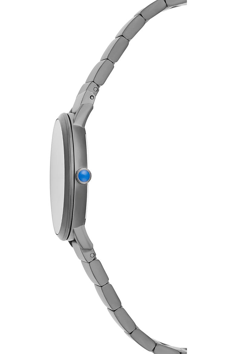 Norrebro Bracelet Watch, 40mm, Alternate, color, GREY