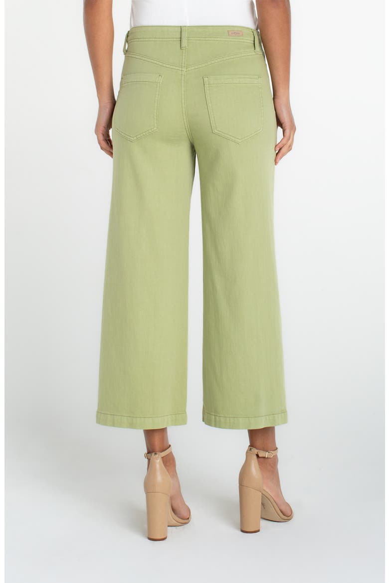 High Waist Crop Wide Leg Utility Pants, Alternate, color, LOTUS