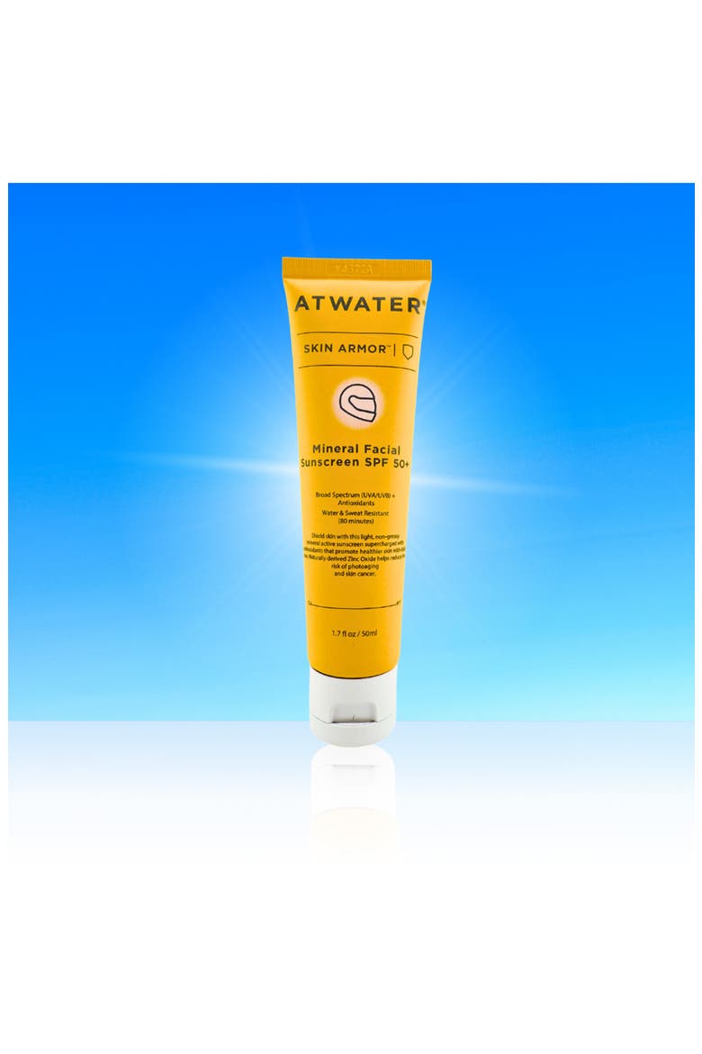 Skin Armor Mineral Facial Sunscreen SPF 50+, Alternate, color, NO COLOR