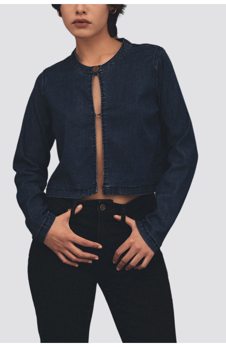 TT Studios Emily Long Sleeve Top, Main, color, Atlantic Ave.