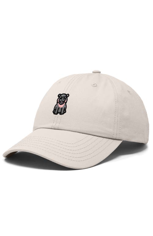 DALIX DALIX HIPPO EMBROIDERED ADJUSTABLE HAT