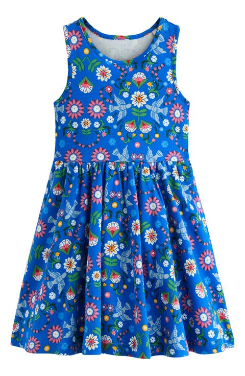 Kids' Twirly Cotton Jersey Dress (Toddler, Little Kid & Big Kid)