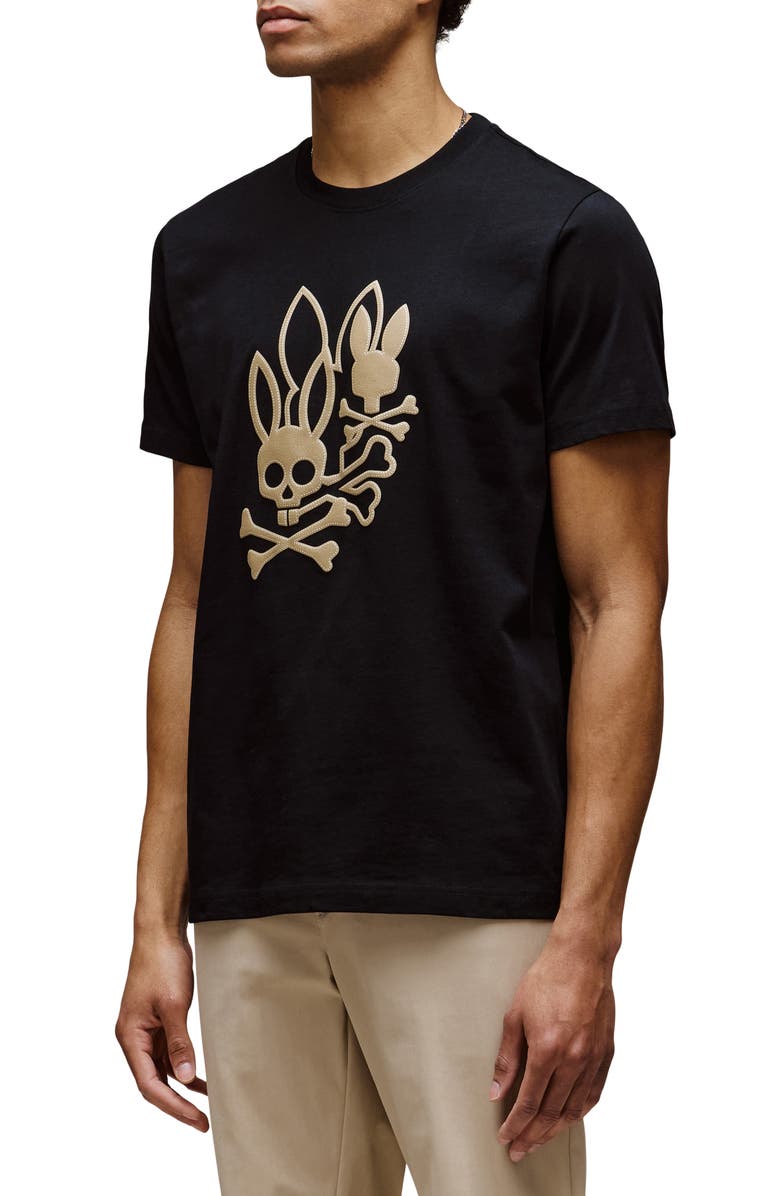 Psycho Bunny Aussie Appliqué Graphic T-Shirt, Alternate, color, 