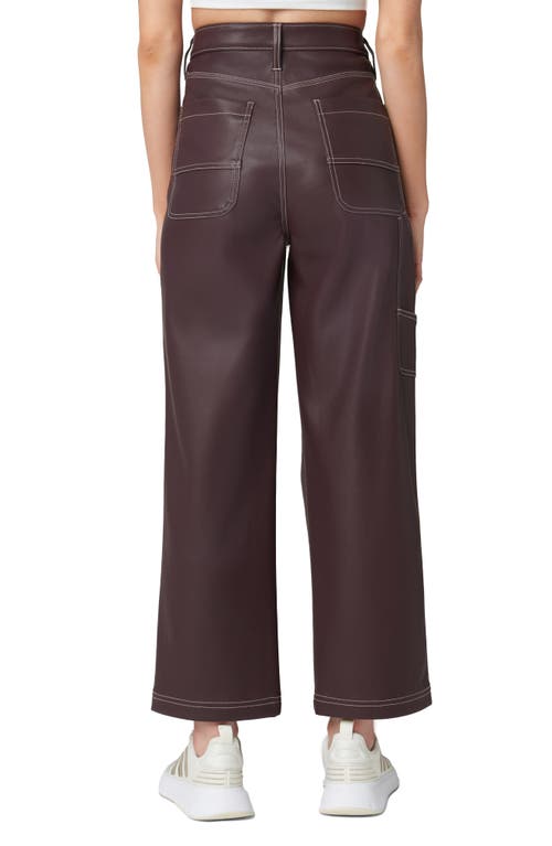 BLANKNYC BLANKNYC FAUX LEATHER UTILITY PANTS