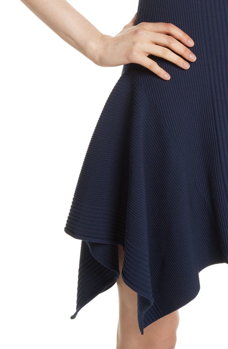 Opening Ceremony Delta Rib Knit Dress, Alternate, color, 