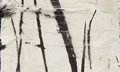 JASON WU COLLECTION JASON WU COLLECTION BRUSHSTROKE FRAY JACQUARD ASYMMETRIC MIXED MEDIA GOWN