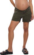 MOTHERHOOD MATERNITY Under the Belly Utility Maternity Short