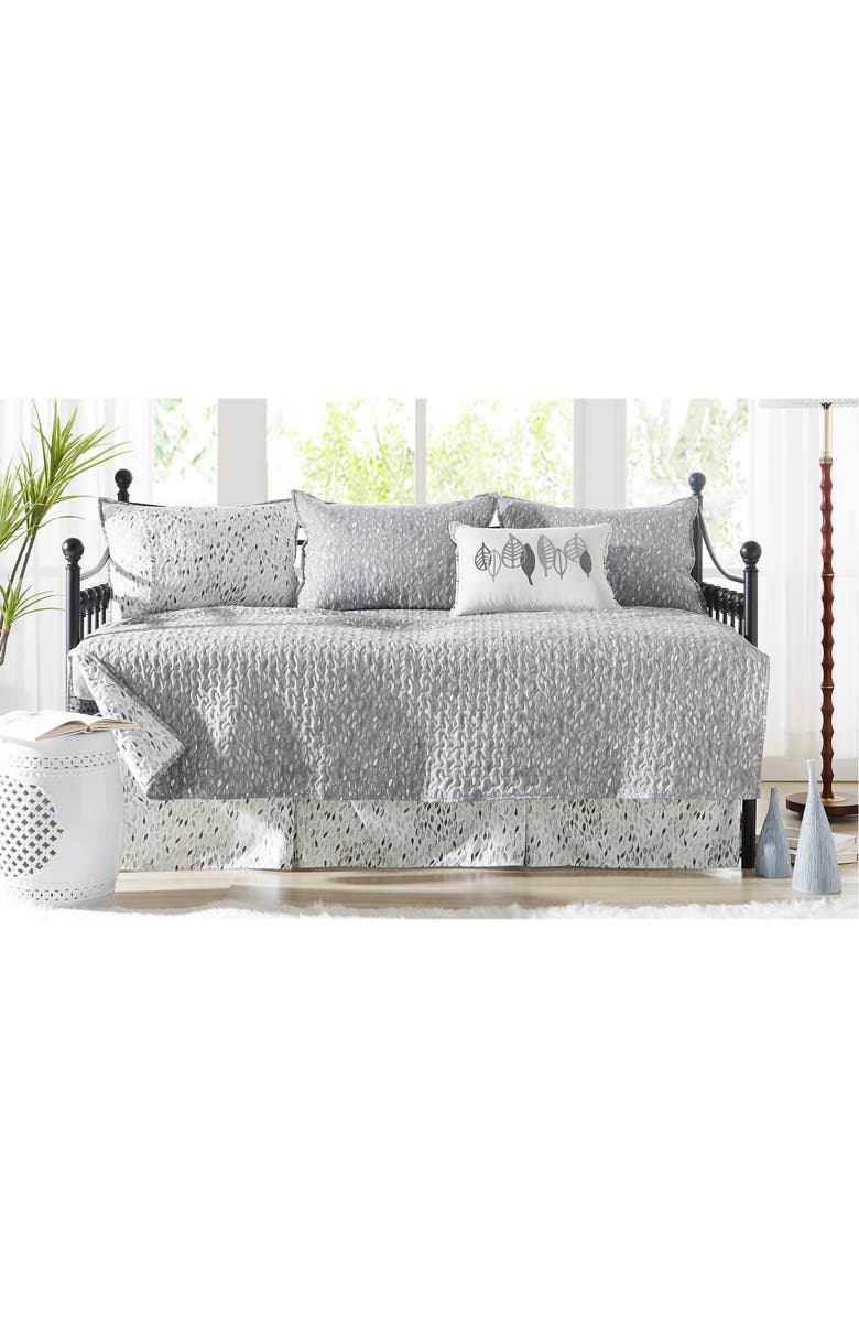 SOUTHSHORE FINE LINENS Infinity Daybed 6-Piece Set, Alternate, color, Grey