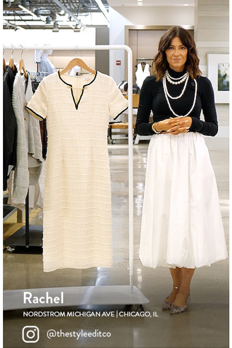 Tweed Midi Dress video
