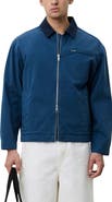 Les Deux Cotton Twill Zip Jacket