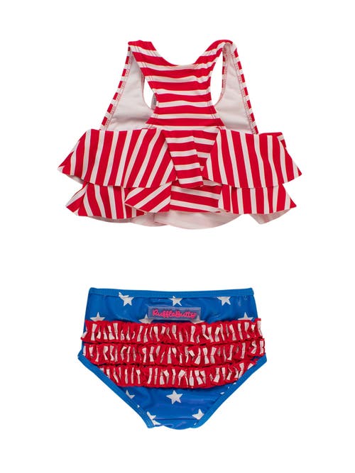 Shop Rufflebutts Girls Flounce Bikini