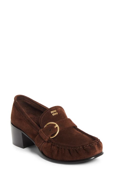 Buckled Soft Moc Loafer