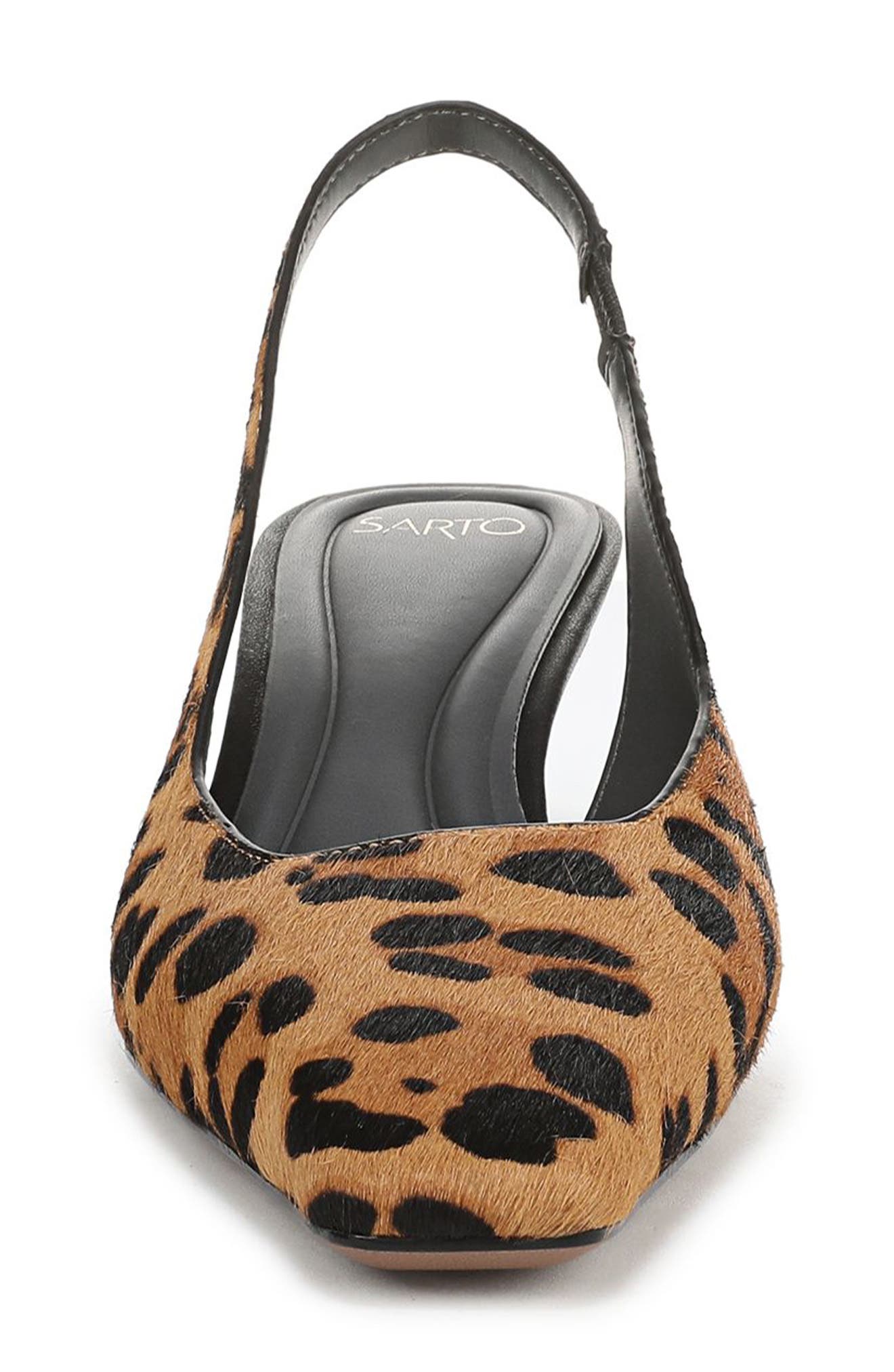 SARTO by Franco Sarto Raven Slingback Kitten Heel Pump, Alternate, color, Camel Brown