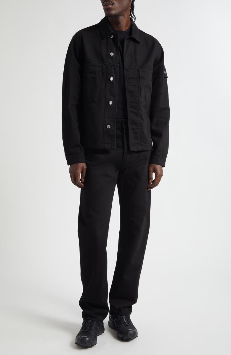 Stone Island Straight Leg Jeans, Alternate, color, V0029 Black