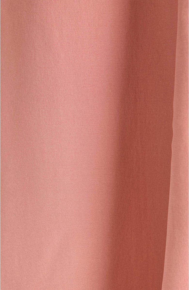 Santorelli ROSALIA Sleeveless Midi Dress in Silk Crepe de Chine, Alternate, color, Rose