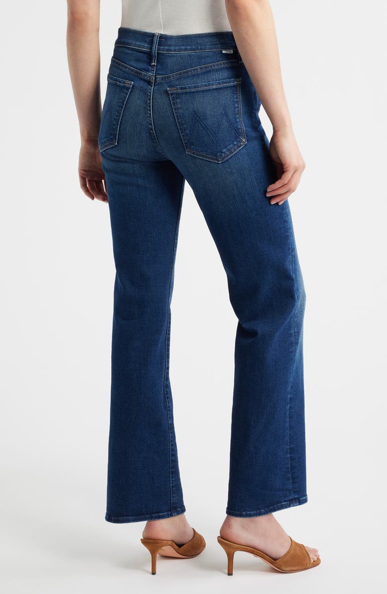 MOTHER Lil Kick It High Waist Straight Leg Jeans, Alternate, color, Troublemaker