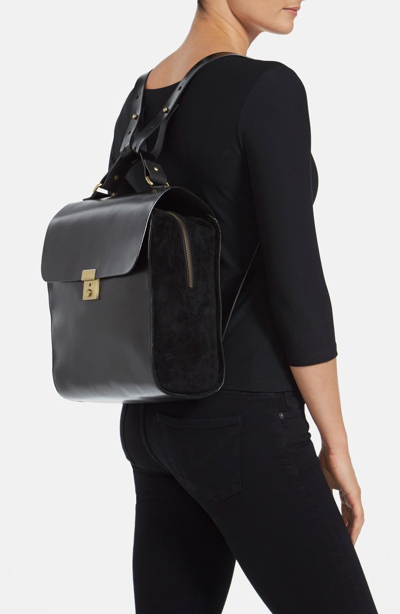 Kelsi Dagger Brooklyn 'Assembly' Convertible Leather Backpack, Alternate, color,