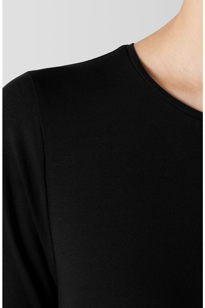 Long Sleeve Maxi Dress, Alternate, color, BLACK