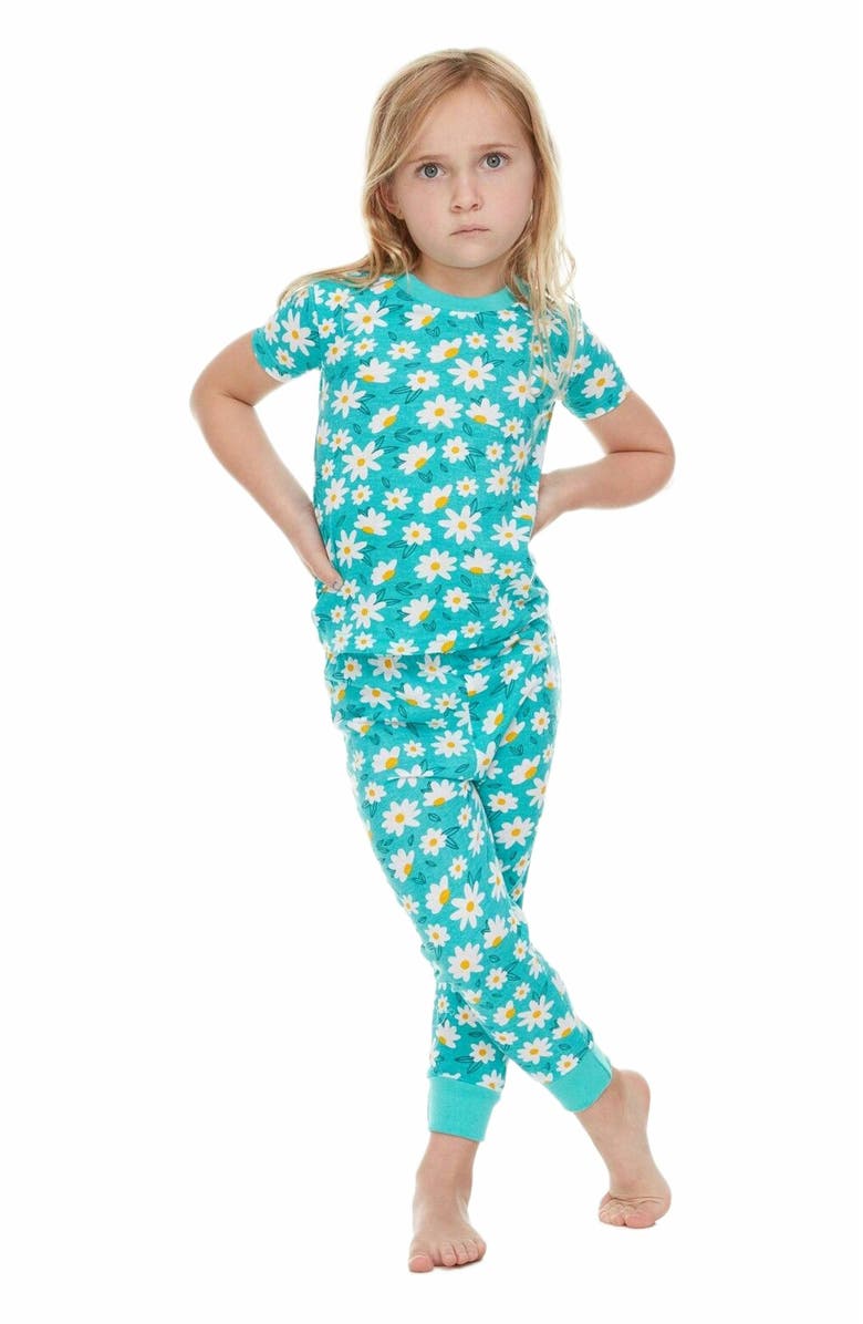 BenBen 3 Pack Girls' Shortsleeve Pajamas, Alternate, color, 