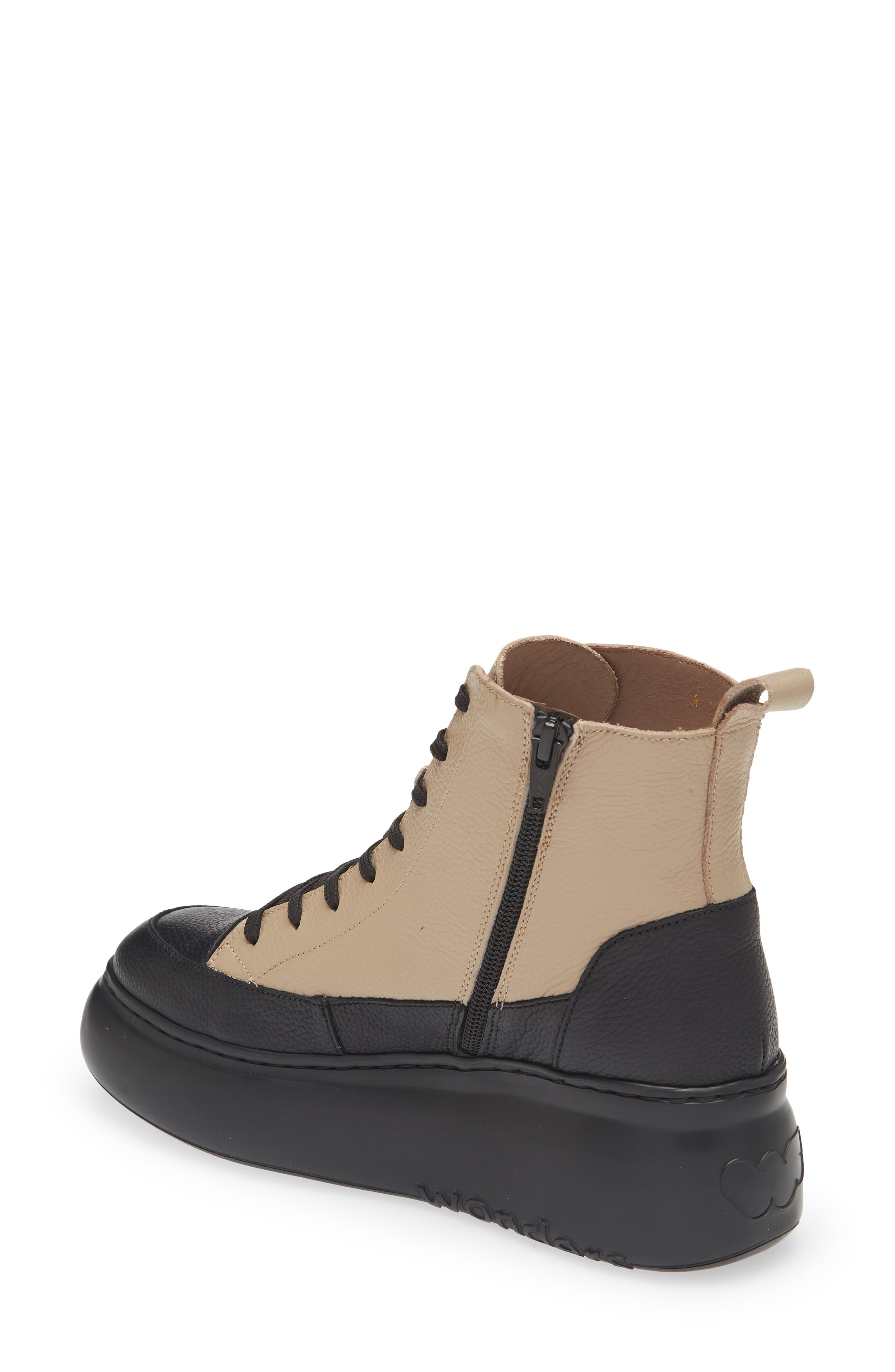 Wonders Platform High Top Sneaker, Alternate, color, 