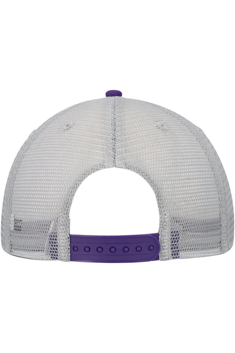 Men's Colosseum  Purple/Gray Kansas State Wildcats Snapback Hat, Alternate, color, Purple
