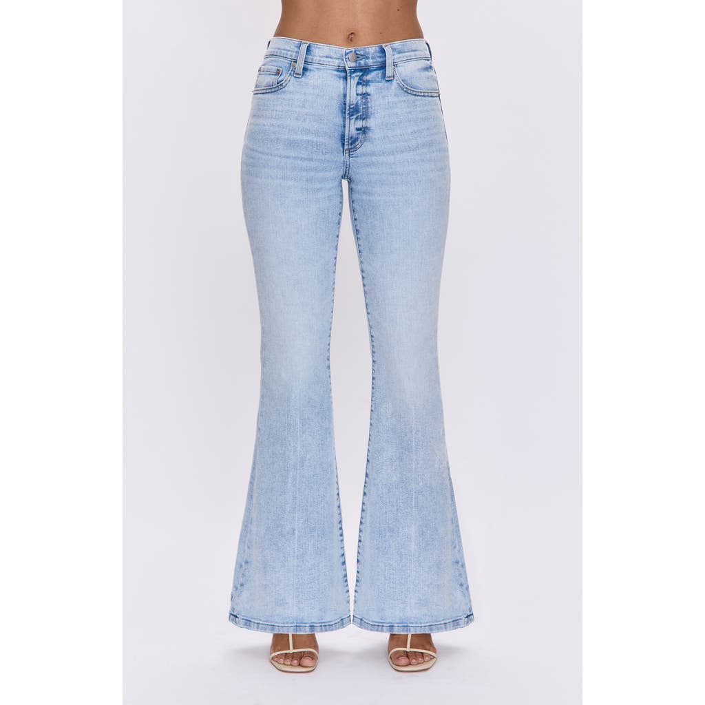 Pistola Kinsley Flare Jeans In Blue