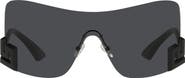Versace 40mm Irregular Shield Sunglasses