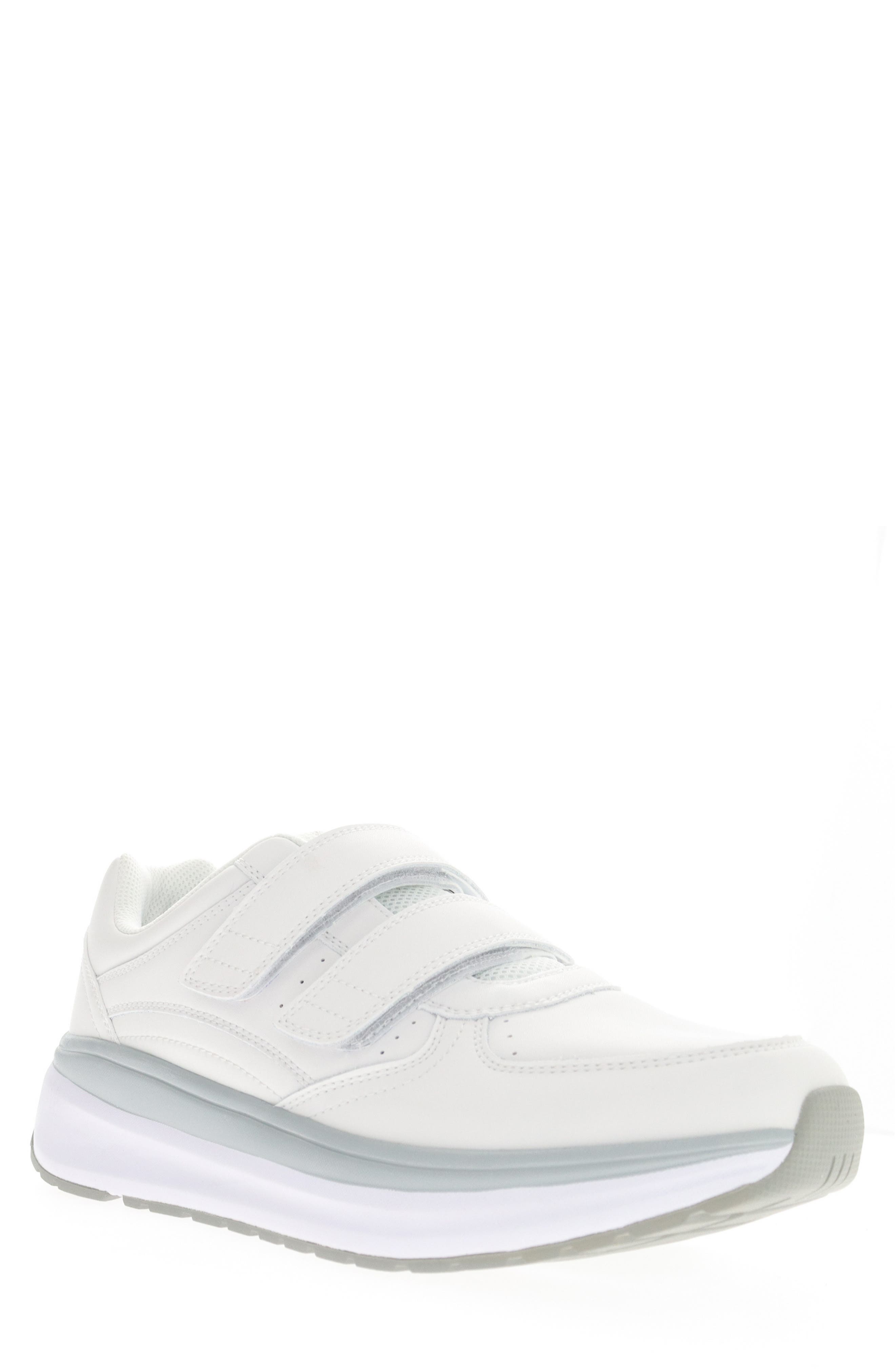 Propét Ultima Strap Sneaker, Main, color, White
