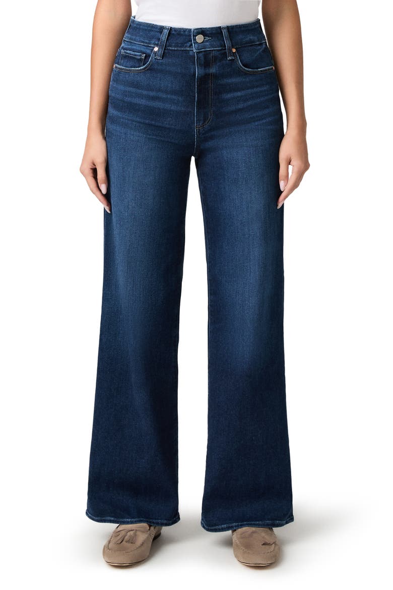 Anessa High Waist Wide Leg Jeans, Main, color, CAMBRE