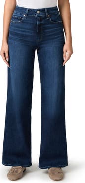 PAIGE Anessa High Waist Wide Leg Jeans