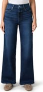 PAIGE Anessa High Waist Wide Leg Jeans