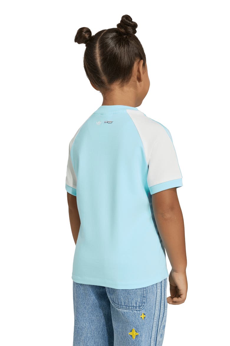 Kids' Graphic T-Shirt, Alternate, color, BLISS BLUE/ OFF WHITE