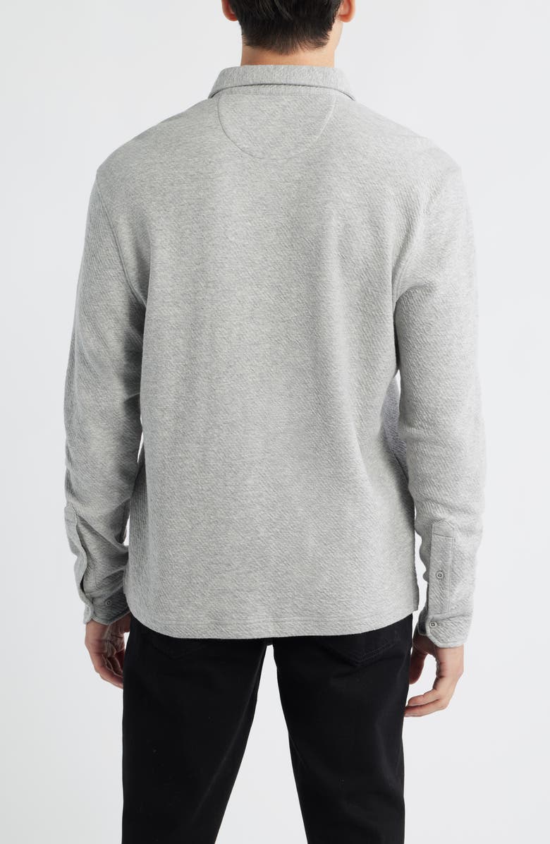 johnnie-O Alwin Long Sleeve Polo, Alternate, color, Light Gray