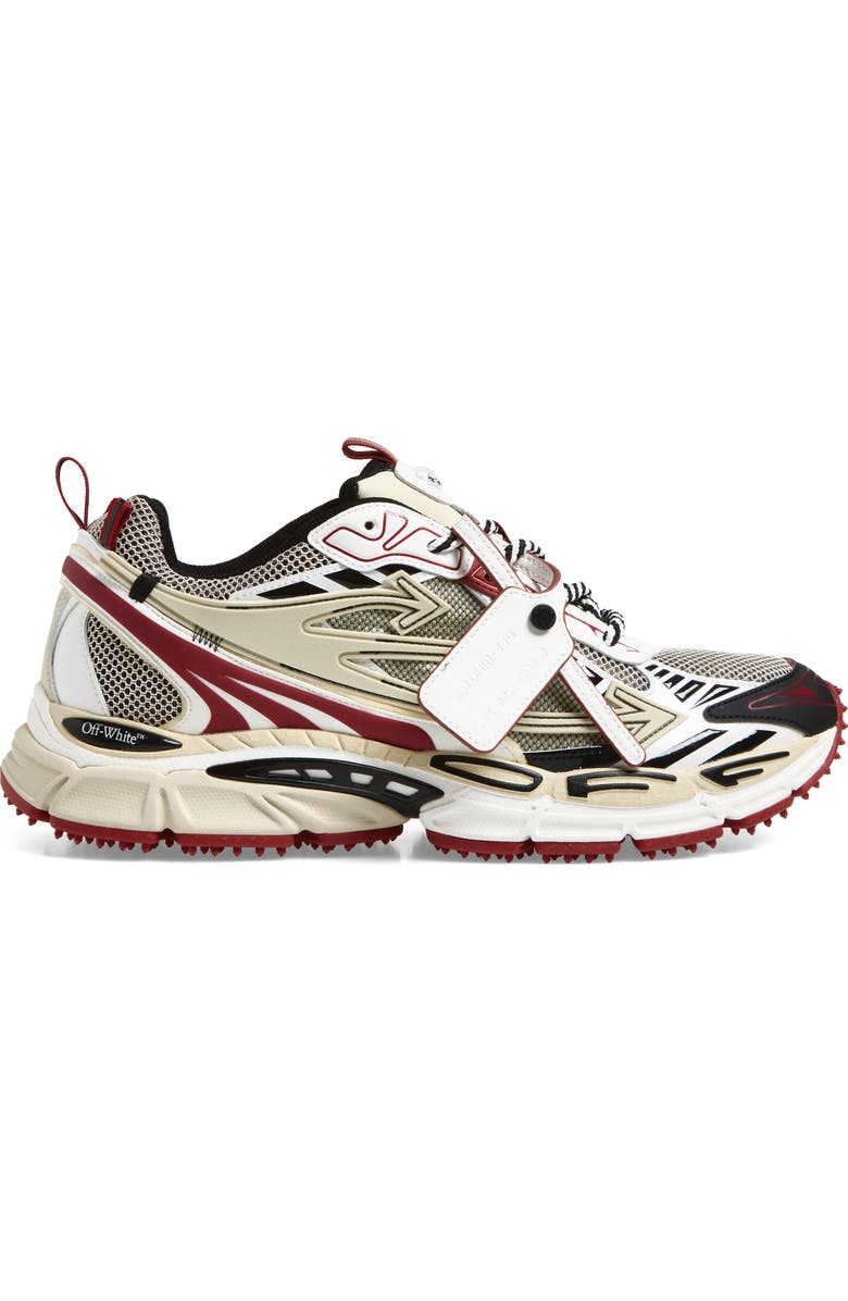 Off-White Be Right Back Sneaker, Alternate, color, Sand - Red