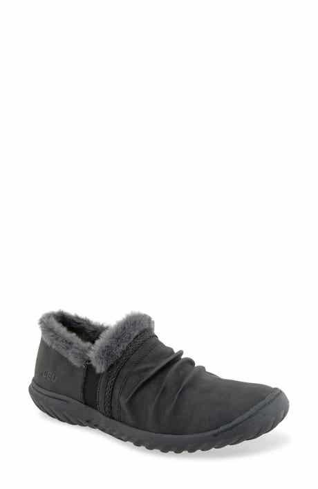 Reese Water Resistant Faux Leather Flat