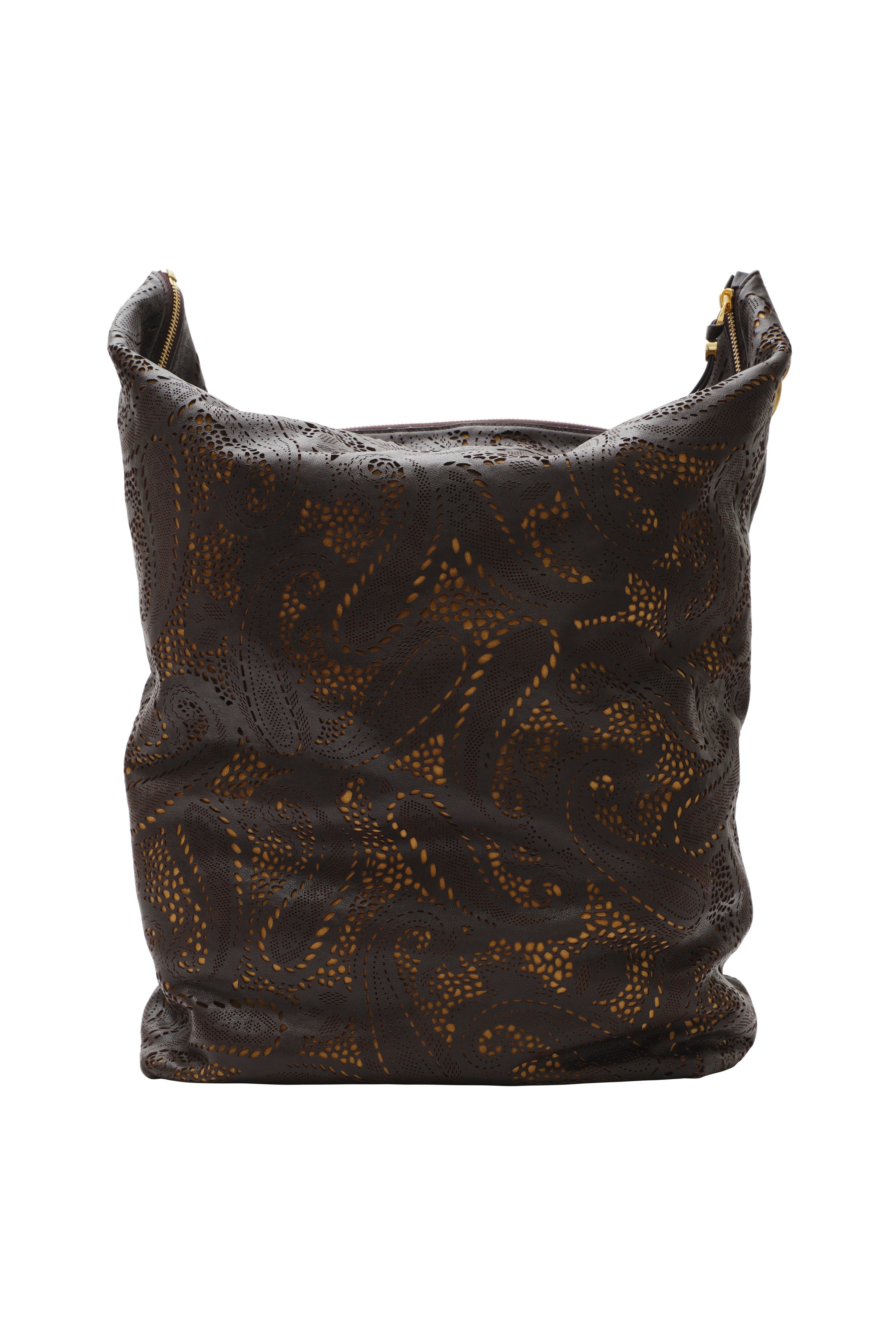 Burberry Large Bridle Tote, Alternate, color, Peat Brown