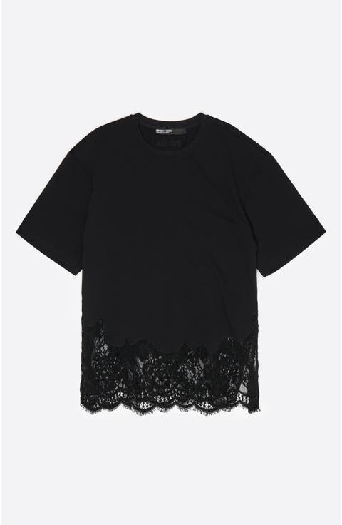 Oversize Lace T-Shirt